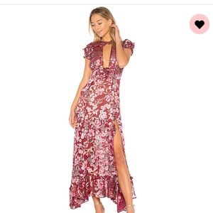 For love and lemons flora maxi dress